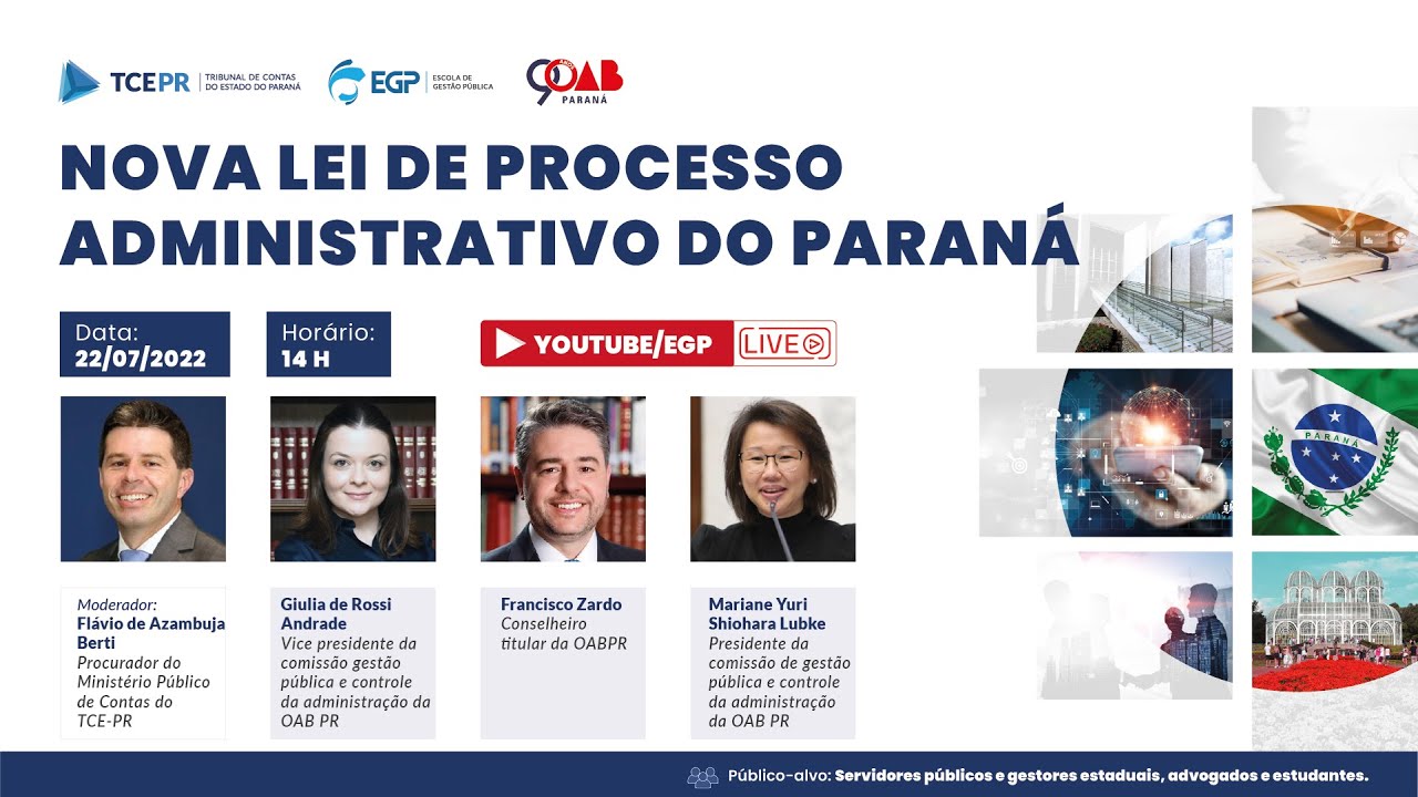 Nova Lei de Processo Administrativo do Paraná