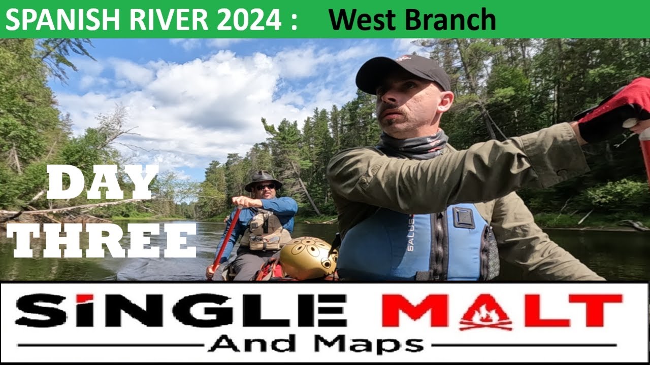 Spanish River 2024: WEST BRANCH - DAY THREE - Lebell Rapids to Pogomasing