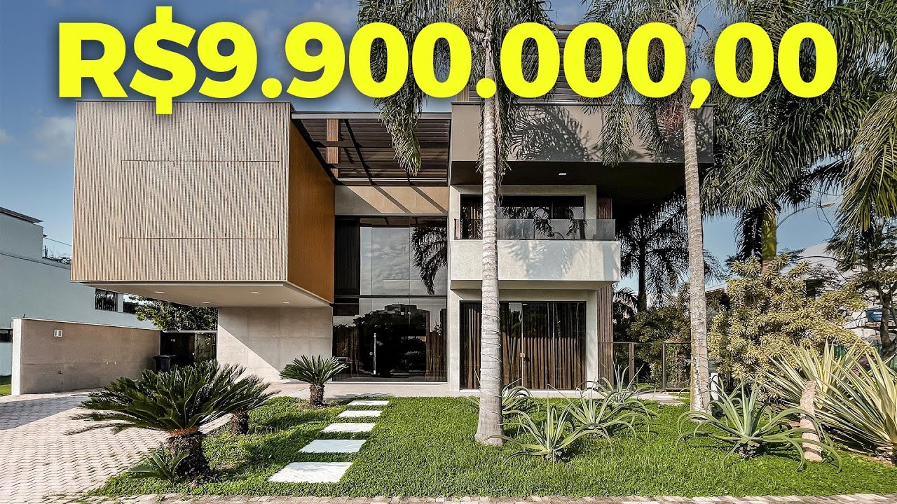 CASA DE LUXO NO CONDOMÍNIO ALPHAVILLE - BARRA DA TIJUCA.