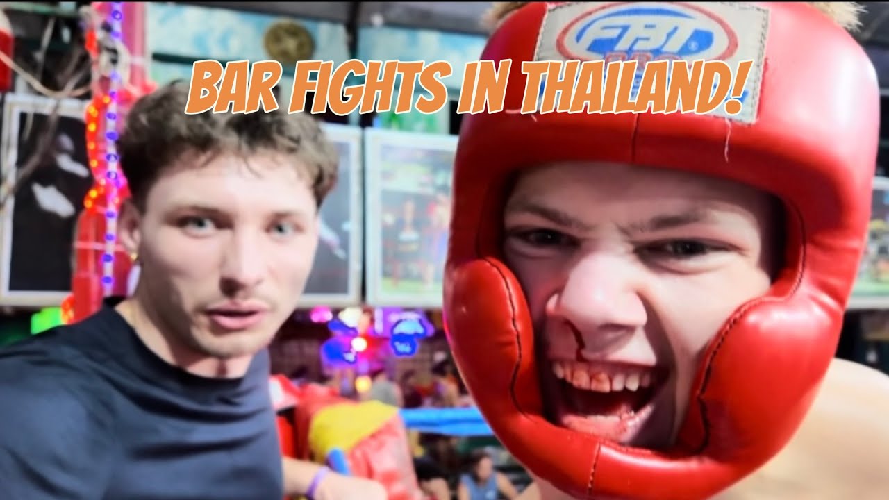 DRUNK bar fights on Phi Phi Island!
