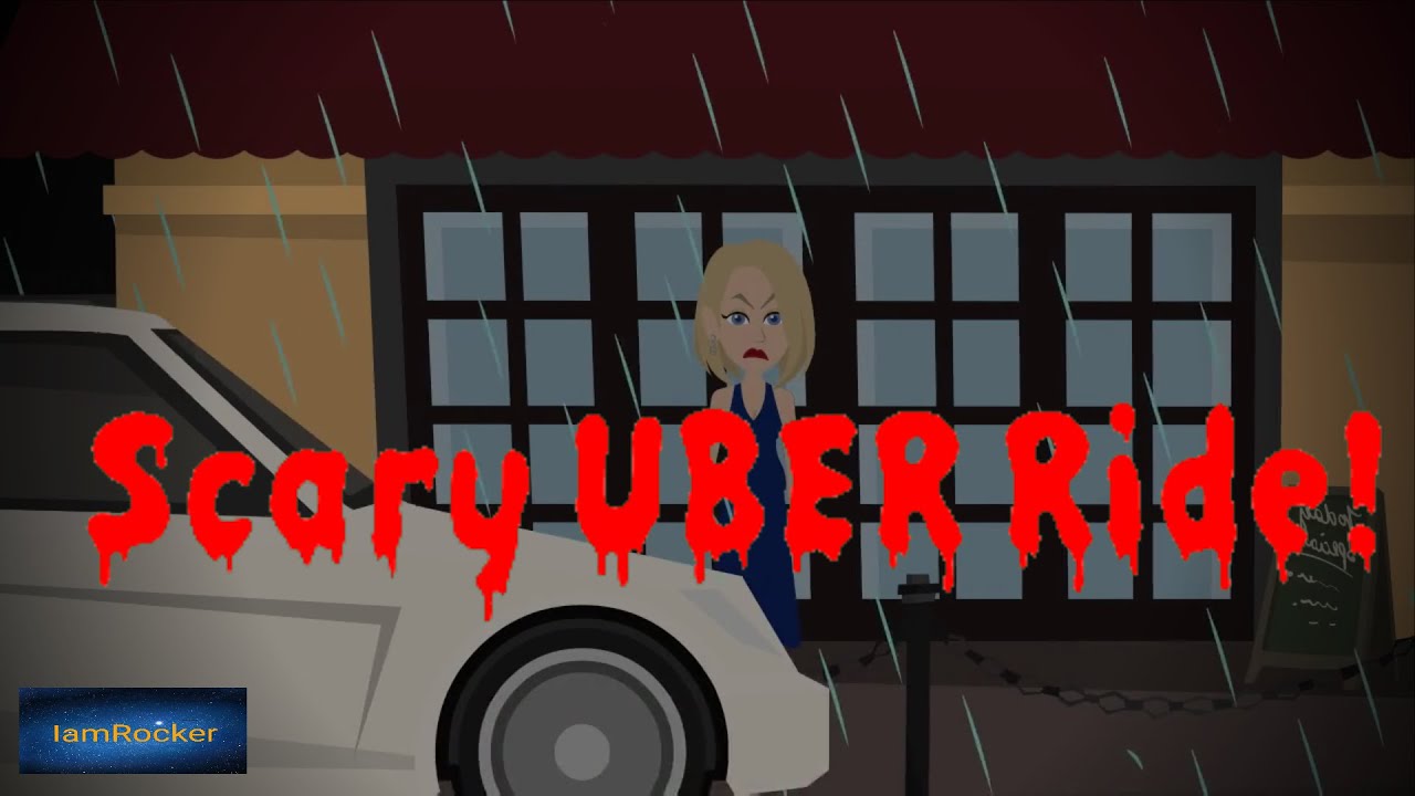True Scary UBER Ride - Scary Story Animated