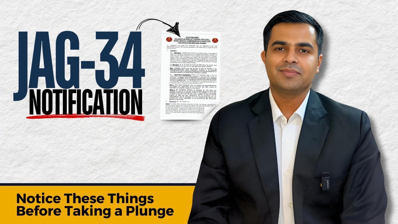 JAG-34 Notification - Notice These Things Before Taking a Plunge
