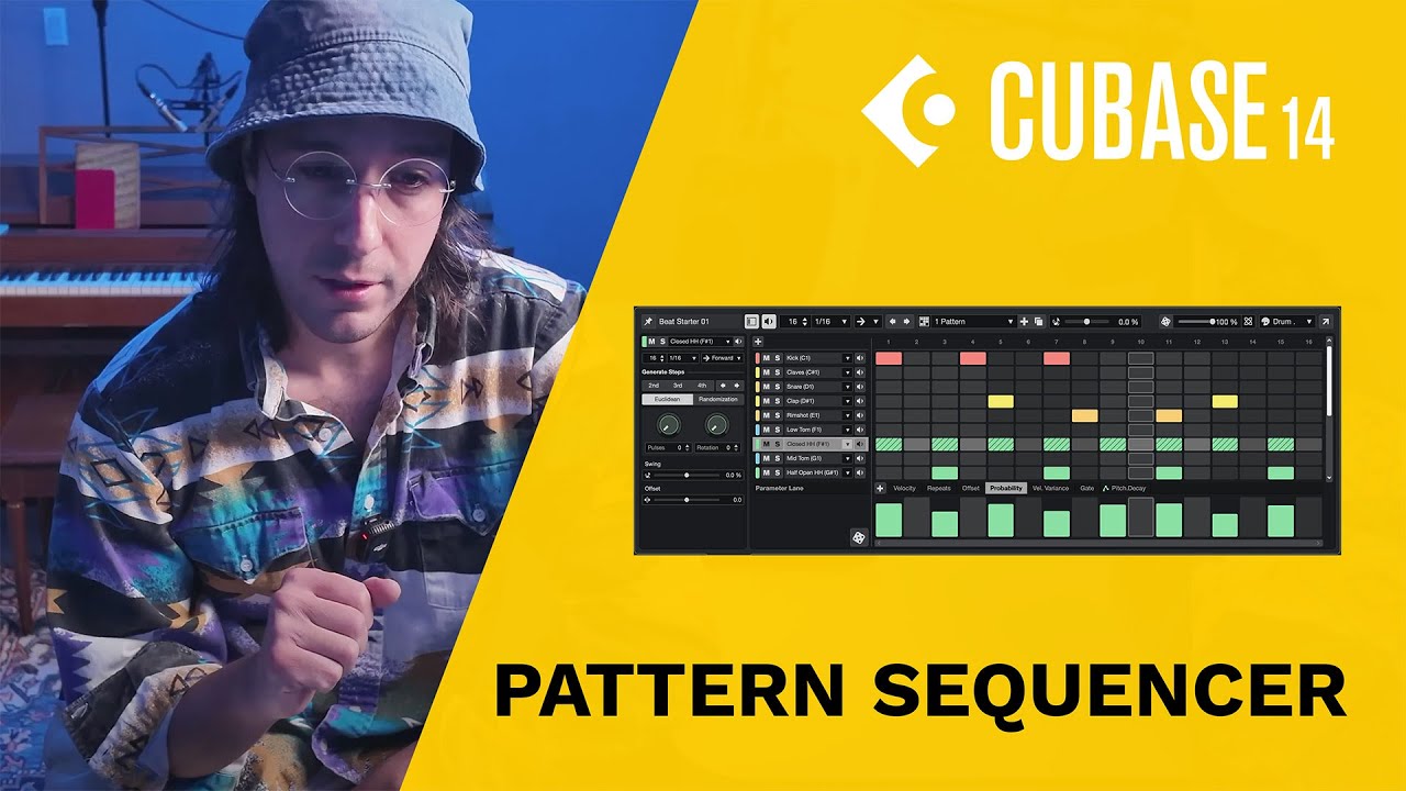 Building Grooves with the Pattern Sequencer | Explore Cubase 14 with Jaron Lopez
