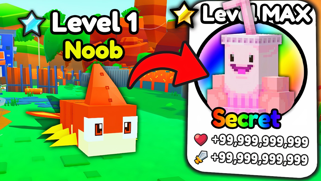 Начинаем заново как НУБ с OP Secret в Pixel Pet Evolution!