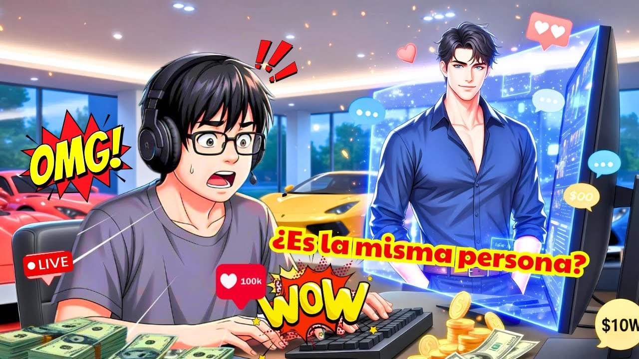 🌟De STREAMER más FEO a DIOS viral gracias al sistema mágico de transformación | Reseña de manhwa