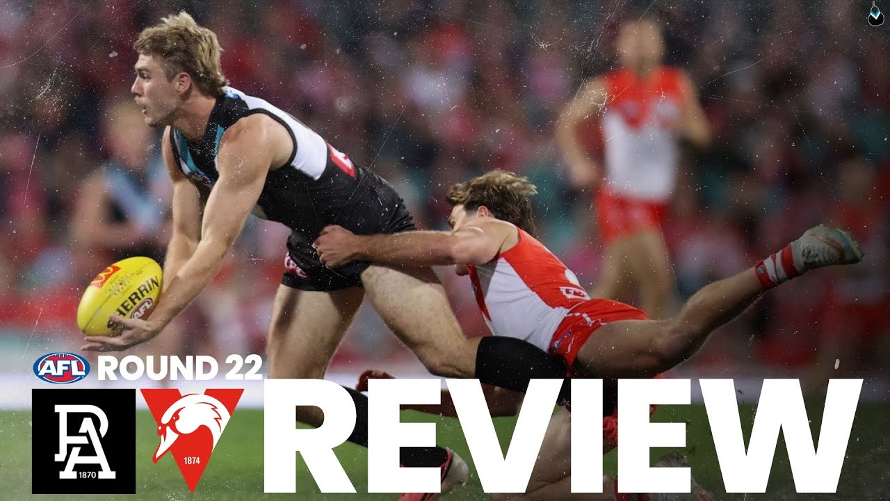 REVIEW | PORT ADELAIDE VS SYDNEY | ROUND 22, 2026