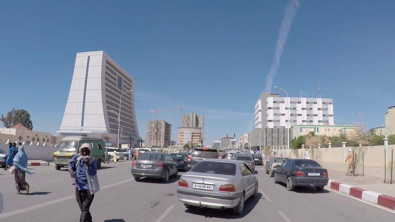 Mauritania Nouakchott City center, Gopro / Mauritanie Nouakchott Centre ville, Gopro