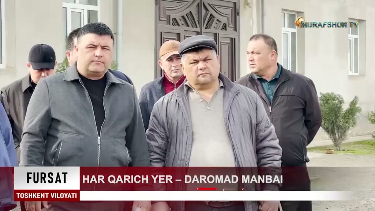 TOSHKENT VILOYATI HAR QARICH YER – DAROMAD MANBAI 19 02 2026