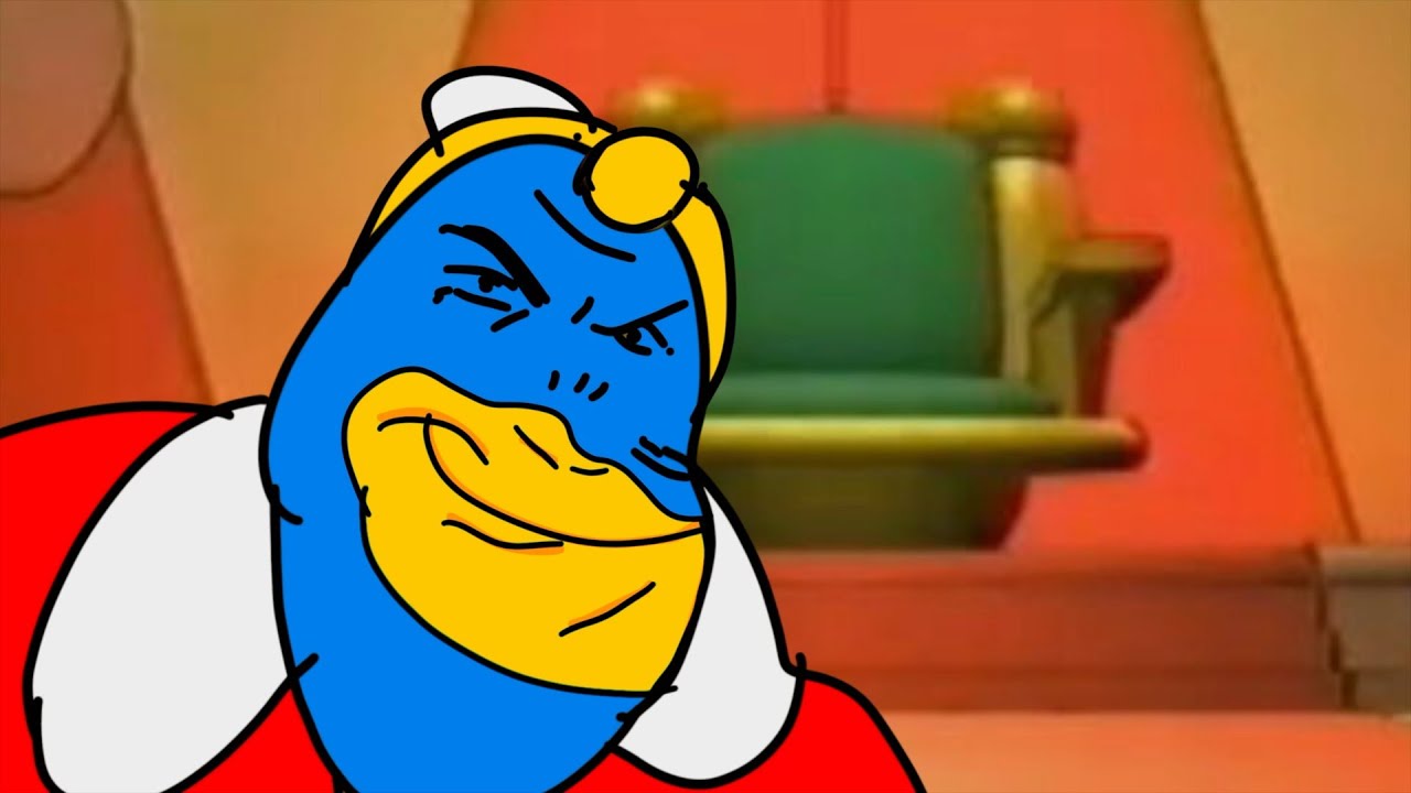 King Dedede Runs Over Kirby (WITH LYRICS)