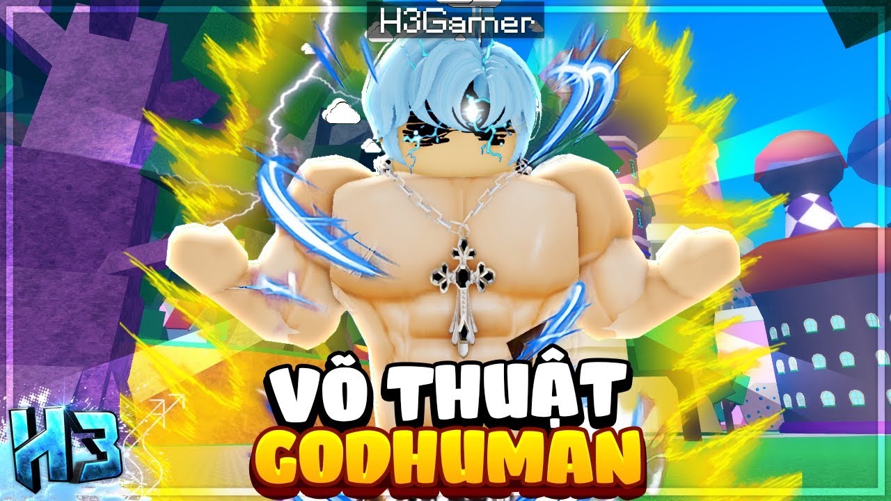 M&igrave;nh Trở Th&agrave;nh VỊ THẦN V&Otilde; THUẬT?? GOD HUMAN Lục Thức của CP9 Trong Blox Fruit | Roblox