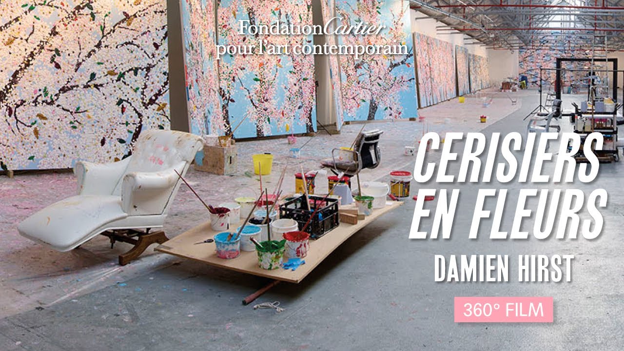 Damien Hirst « Cerisiers en Fleurs» – Le film 360°