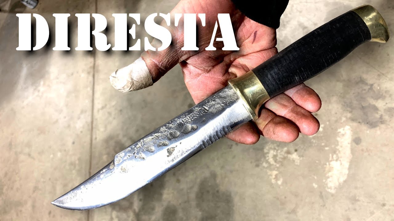 DiResta Forged Bowie knife