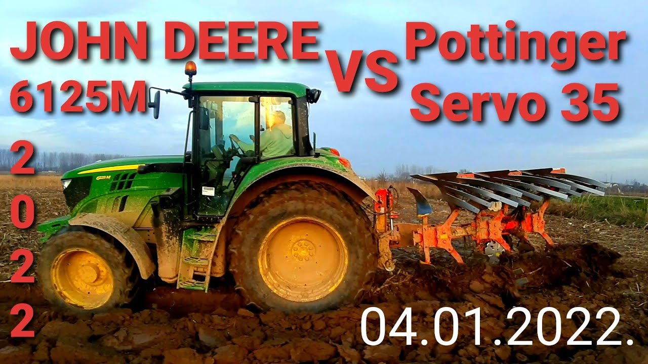 Oranje 2022 | JOHN DEERE 6125M i Pottinger Servo 35 | Plowing 2022 | Dji Mini 2