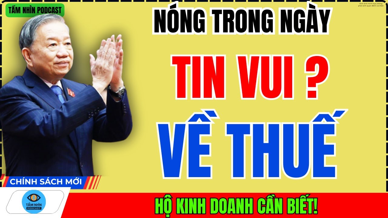 Thông Tin Nóng Về Thuế 2026: Hộ Kinh Doanh ‘Mừng Rơi Nước Mắt’?