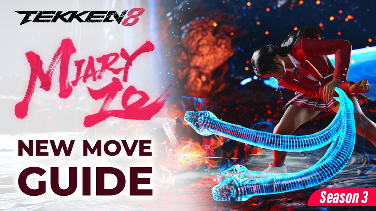 How To Use Miary Zo's New Move in Season 3 &ndash; Tips, Setups & Combos | TEKKEN 8 Ver. 3.0