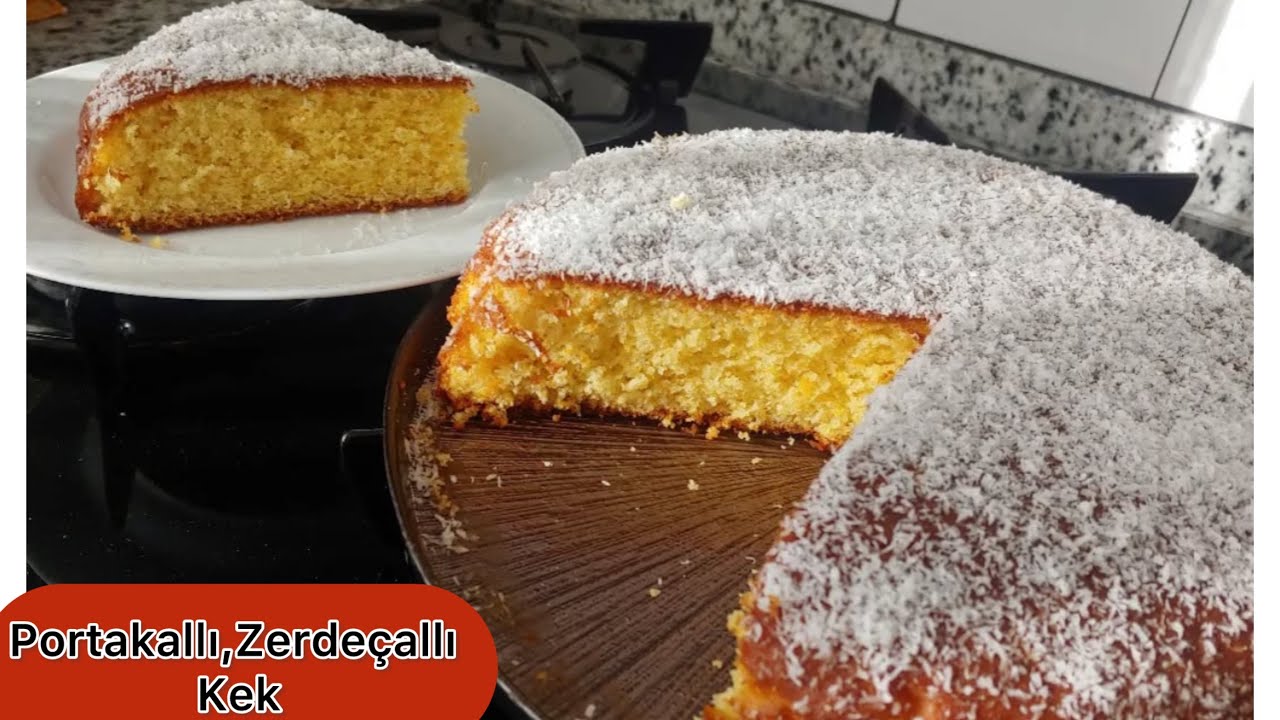 PORTAKALLI,ZERDEÇALLI KEK❗️ LEZZETİ ANLATILMAZ