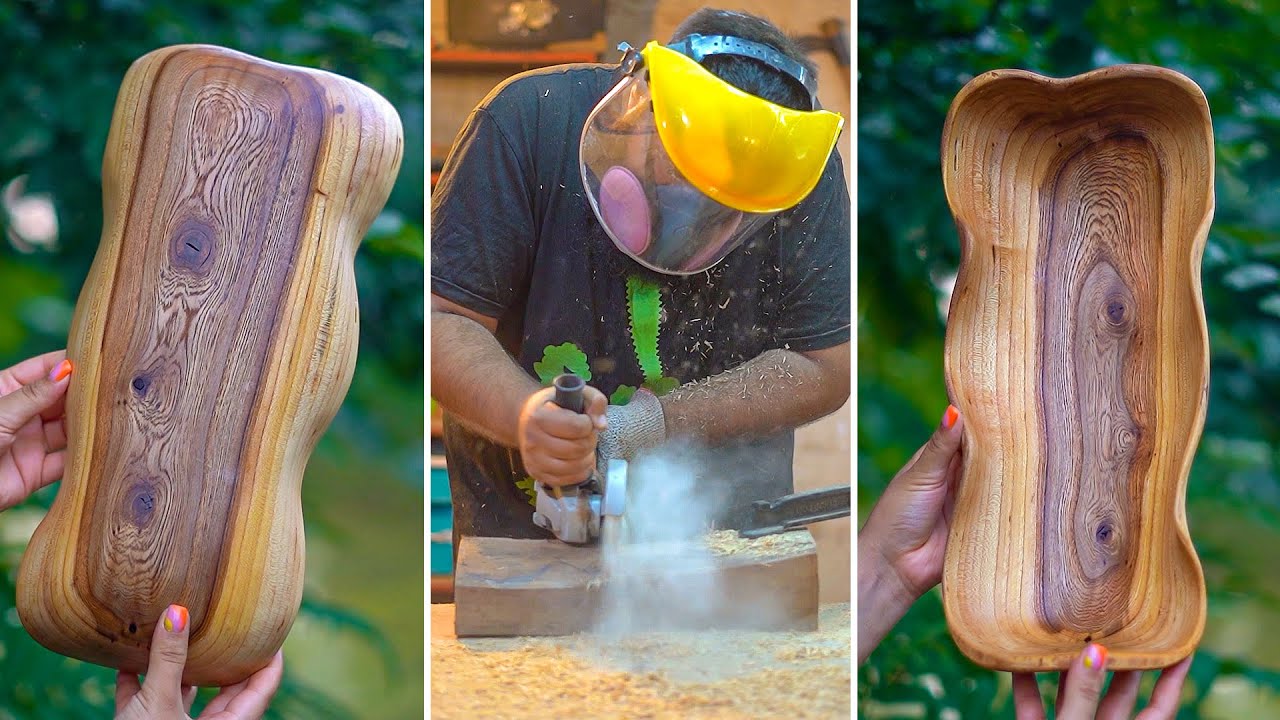 Turn Raw PLATANUS Wood Into a Masterpiece!