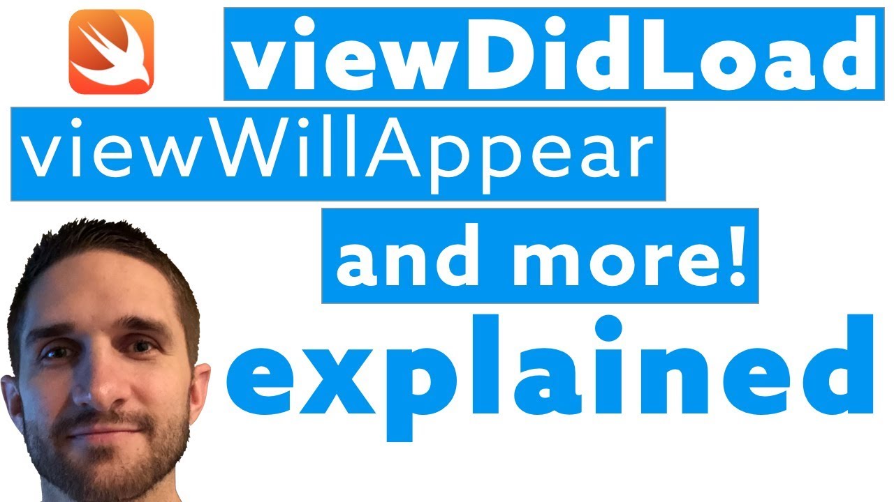 ViewDidLoad, ViewWillAppear, and more! Explained in Swift | iOS UIViewController Lifecycle Methods
