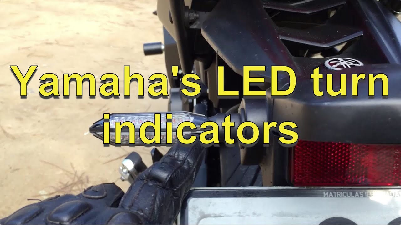 Yamaha's LED turn indicators (Portugal)