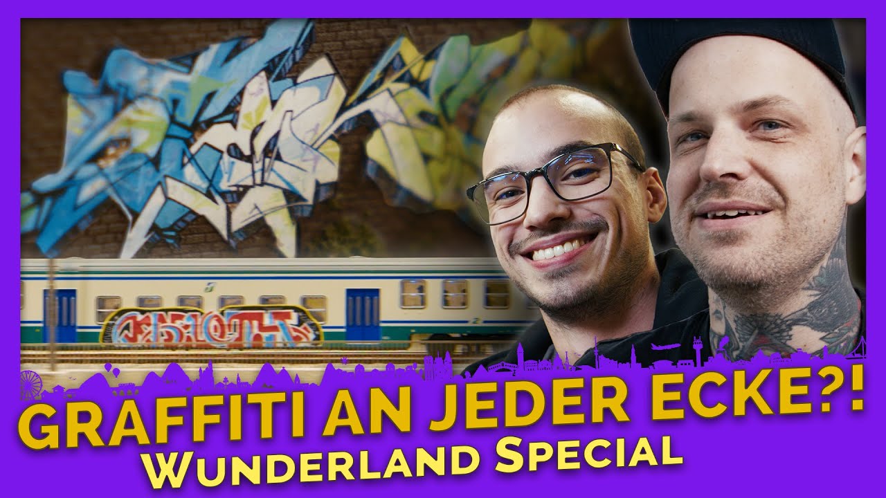 ALLES VOLLGESPRÜHT: Graffiti auf Zügen und Wänden | Wunderland Special | Miniatur Wunderland