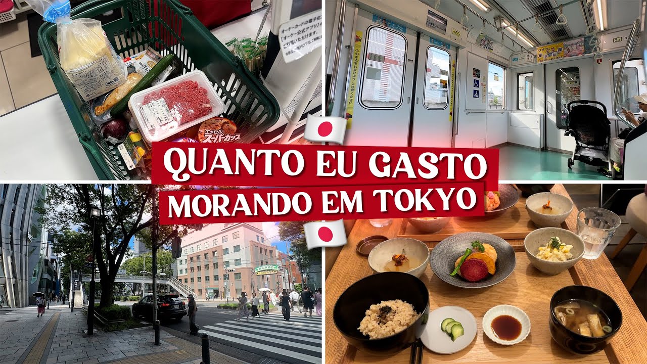 Quanto gastamos em 1 semana morando em Tokyo?
