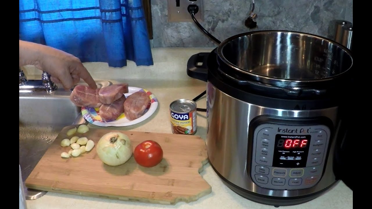 Instant Pot Chipotle Pork Chops Pressure Cooker