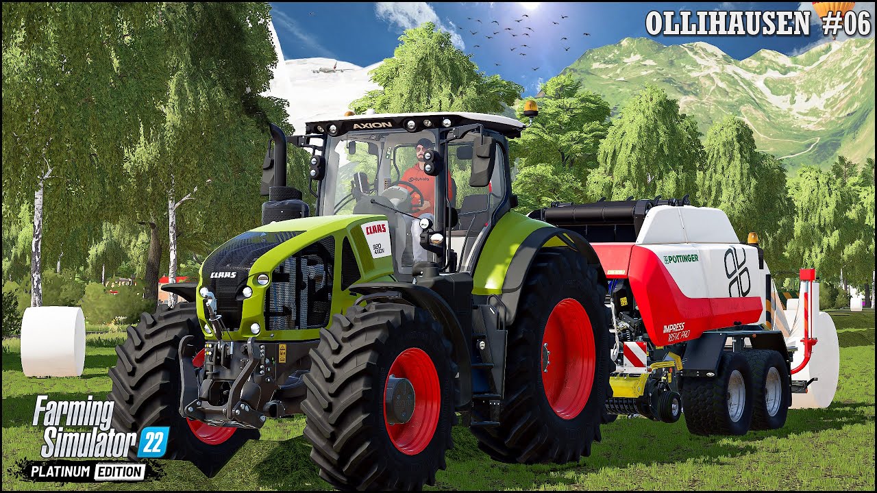 Finishing an Oat Harvesting Contract & Starting a Baling Contract🔹Ollihausen Ep.06🔹Farming Simulator