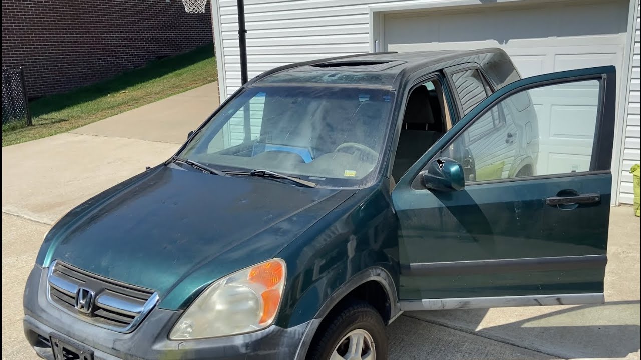 02-06 Honda CRV Sunroof Removal