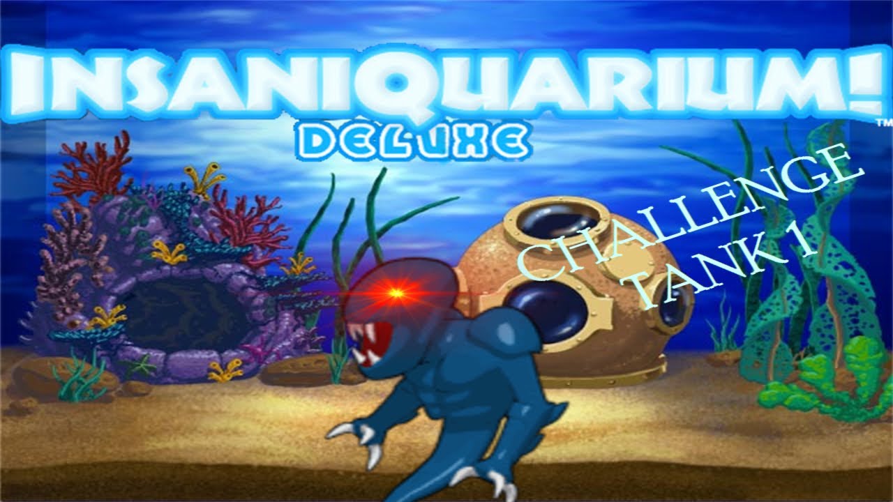 Insaniquarium Challenge Tank 1 | 3 Pets Only | No Commentary