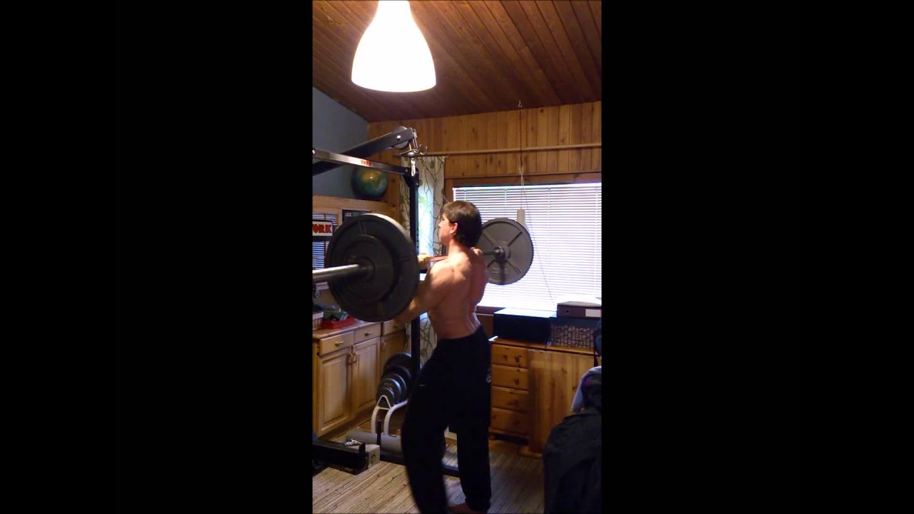 80kg x 6 overhead press