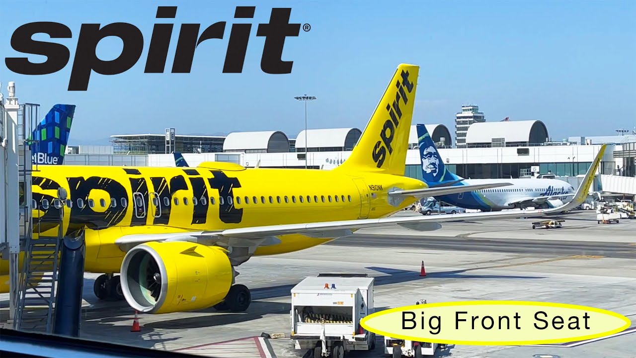 TRIP REPORT: Spirit Airlines | Airbus A320neo | Dallas/Fort Worth - Los Angeles | Big Front Seat