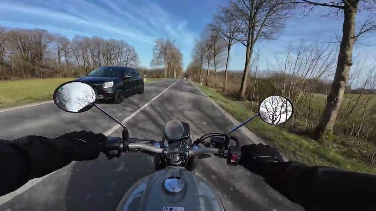 Honda GB 350S First Ride  [RAW Onboard]