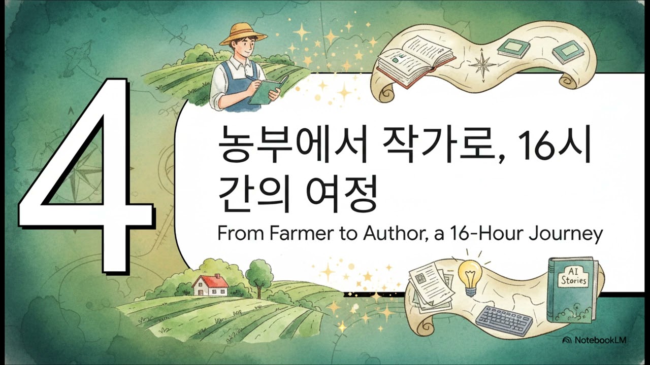 당신의 이야기가 책이 됩니다  AI 농부 작가 과정