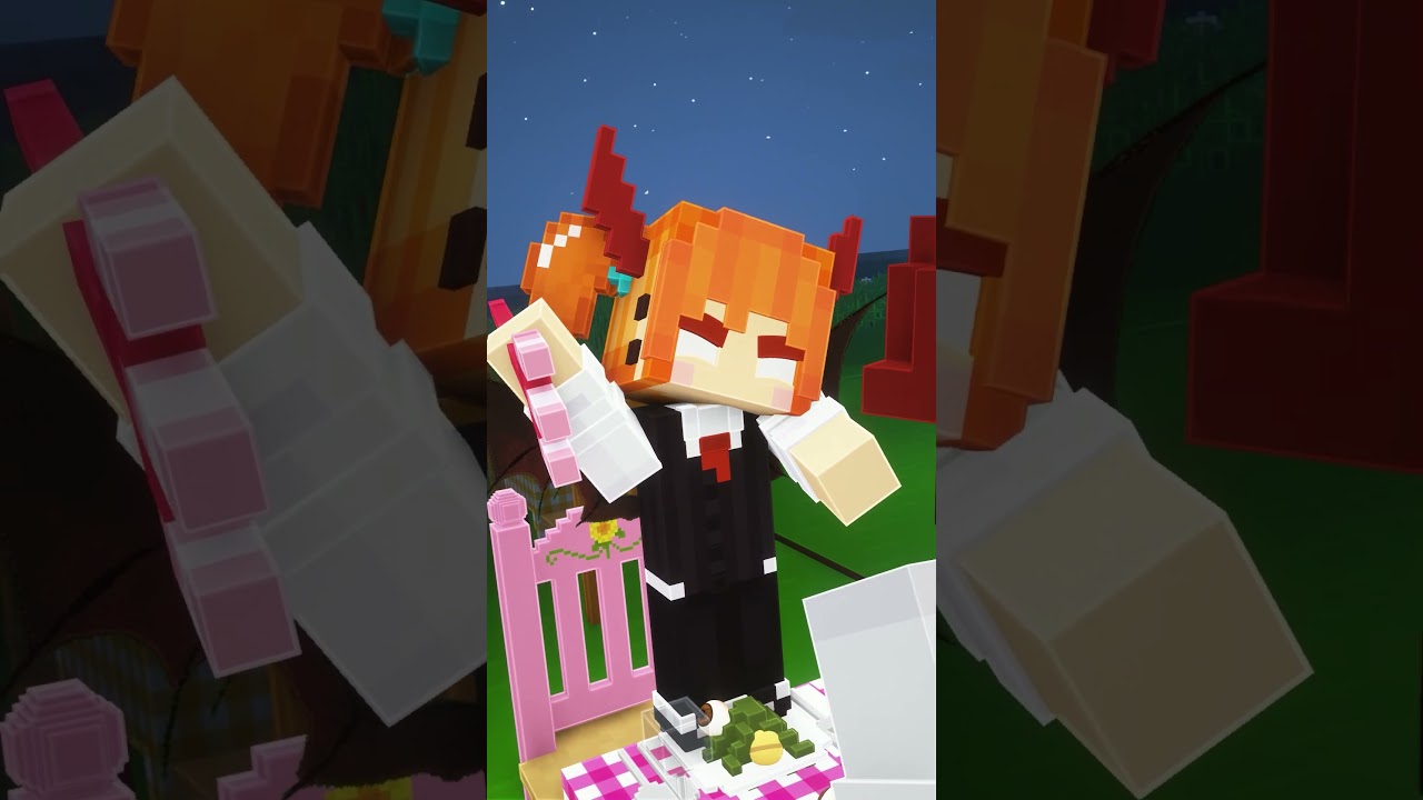 MINEGREEN IS HAVING A FREAK DATE - Minecraft #shorts