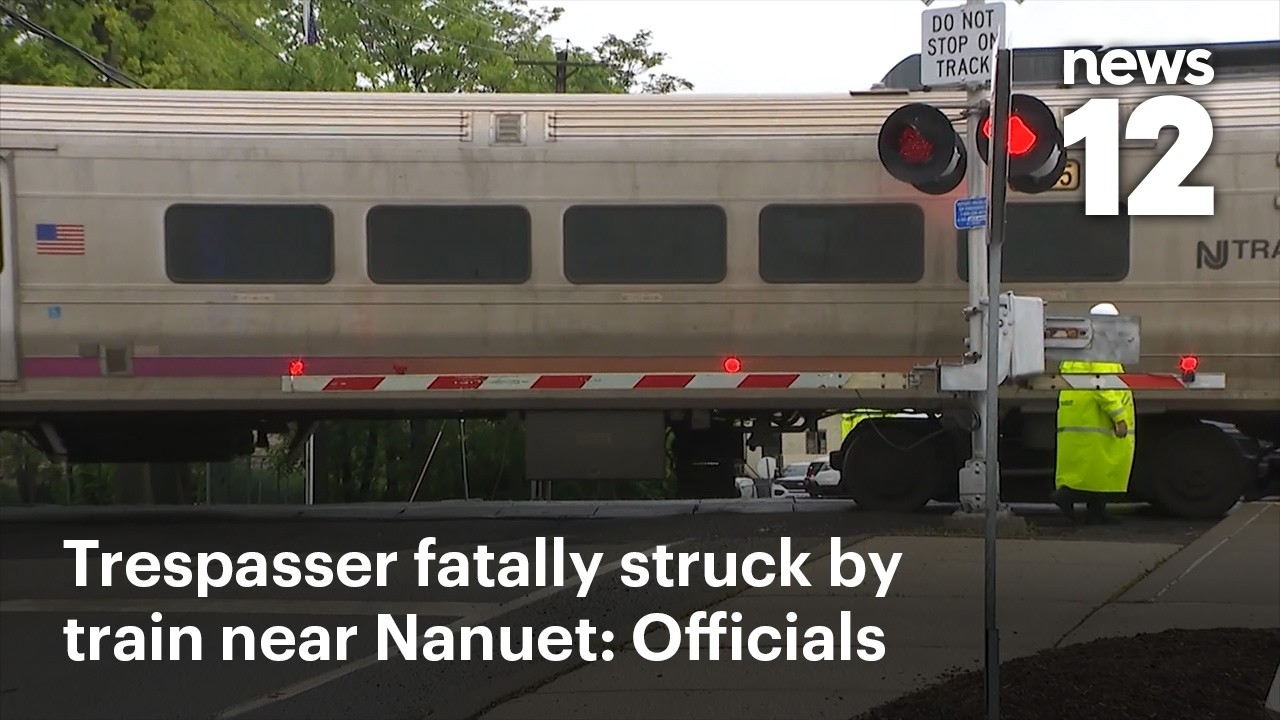 Trespasser fatally struck by train near Nanuet, officials say | News 12