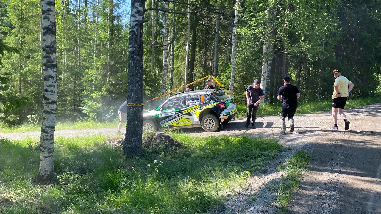 Sm-itäralli 2023 crash&action