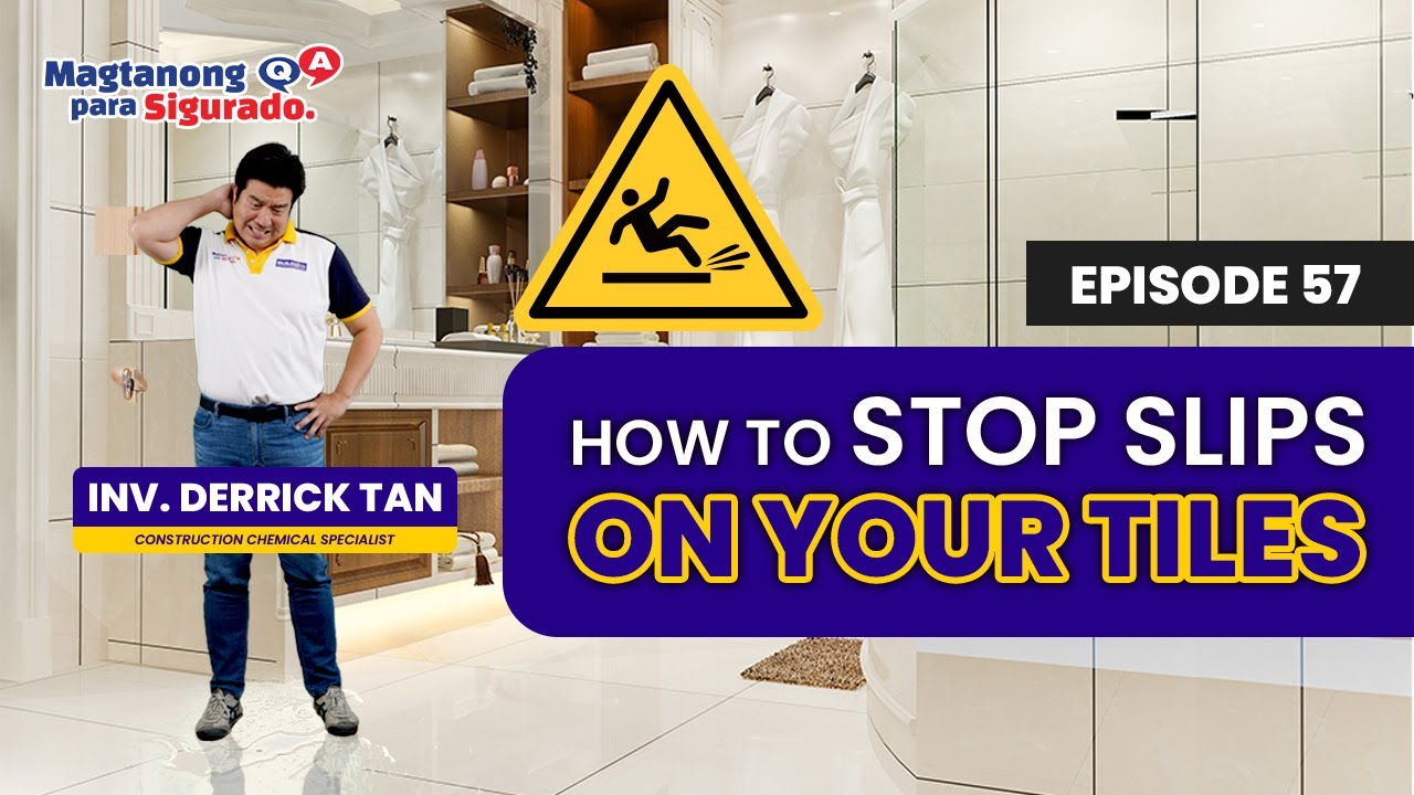 How to Stop Slips on Your Tiles