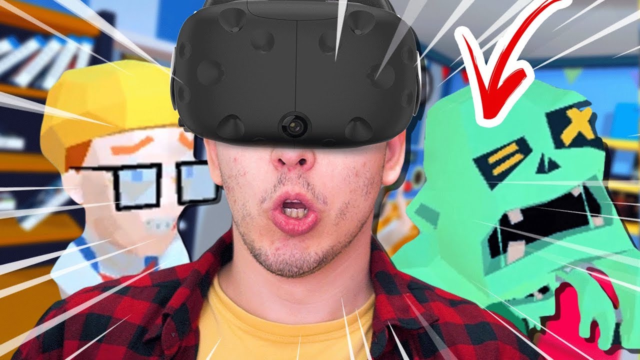 QUEBREI MEU QUARTO LUTANDO CONTRA ZUMBIS EM REALIDADE VIRTUAL