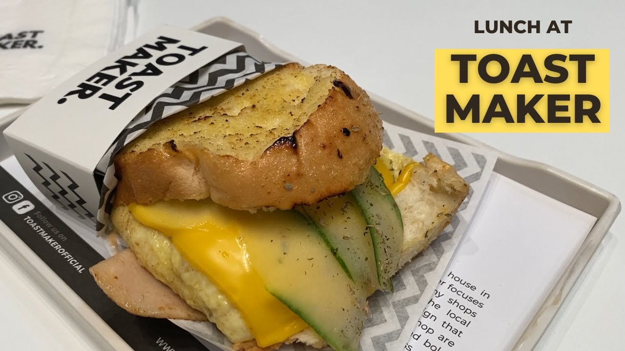 Delicious toast bread at Toast Maker in KL Eco City | Turn on Subtitle or Caption