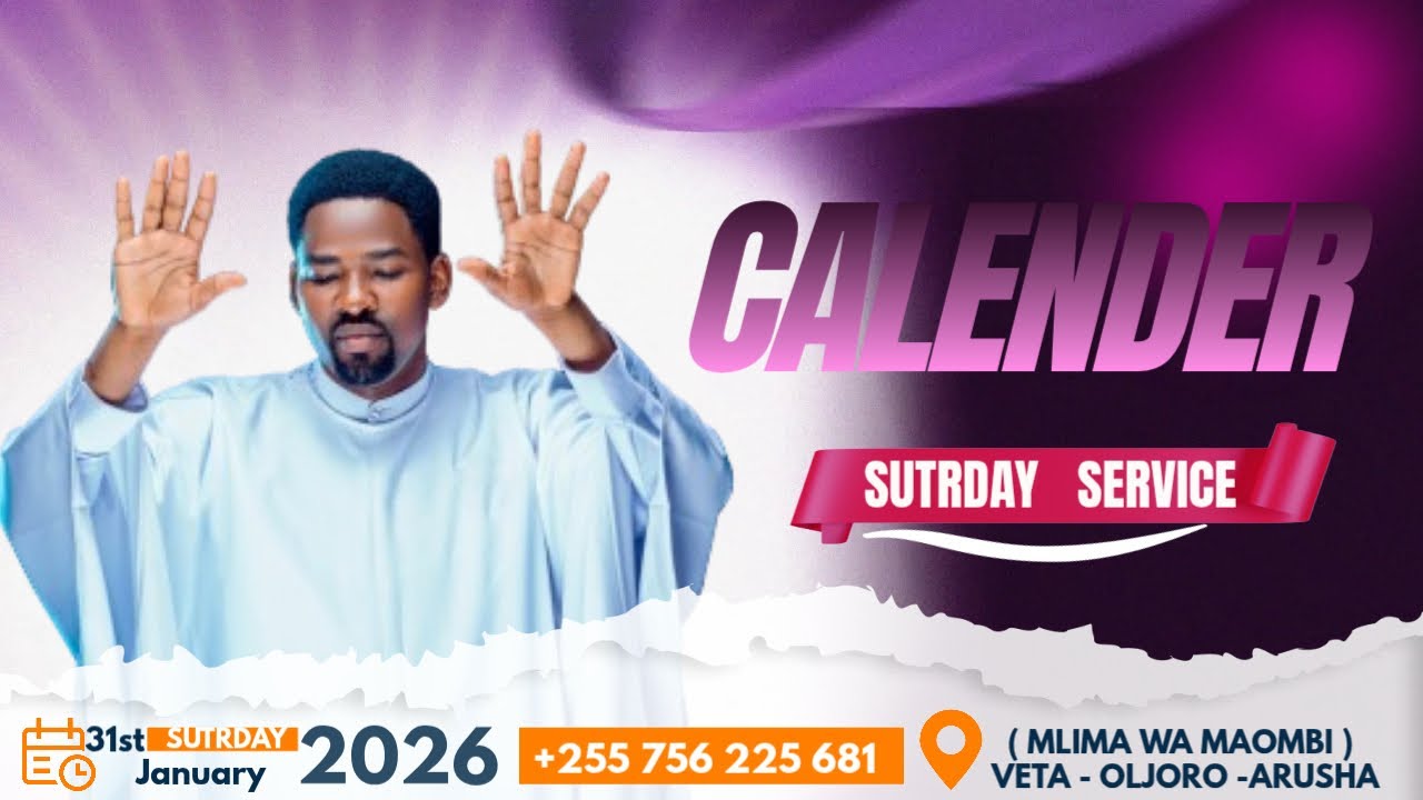 LIVE🔴IBADA YA CALENDER YA 2026 KATIKA MLIMA WA BWANA INAPATIKANA