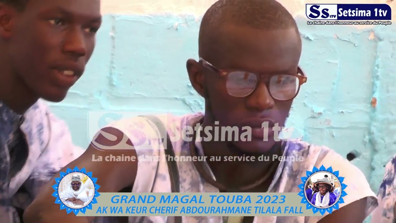 MAGAL EDITION 2023 DE SERIGNE FALLOU TILALA FALL AVEC SA FAMILLE TILALIEN A TOUBA BAKHDAD