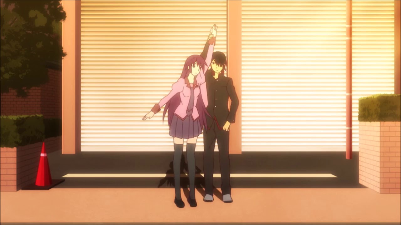 koyomimonogatari - araragi and senjougahara