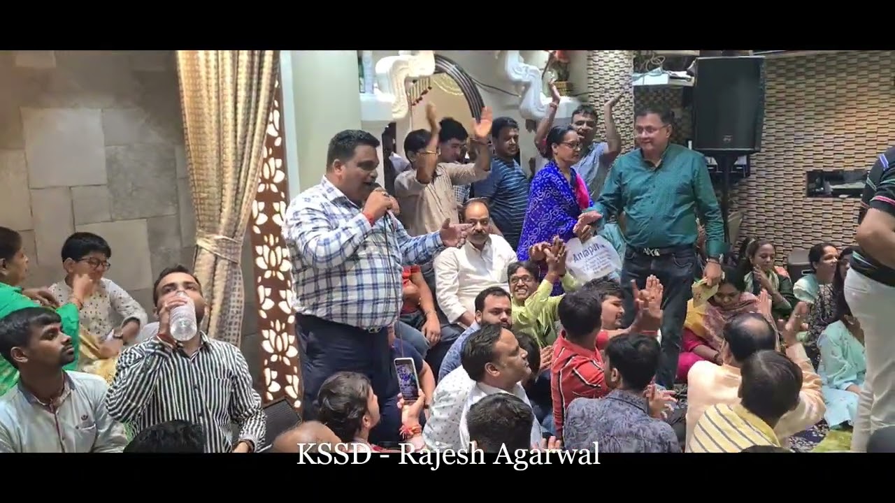Kamna Siddhi Shyam Darbar Kirtan - July 2022 (Ravi Beriwal) - Pyara Sa Mukhda Ghunghrale Kesh