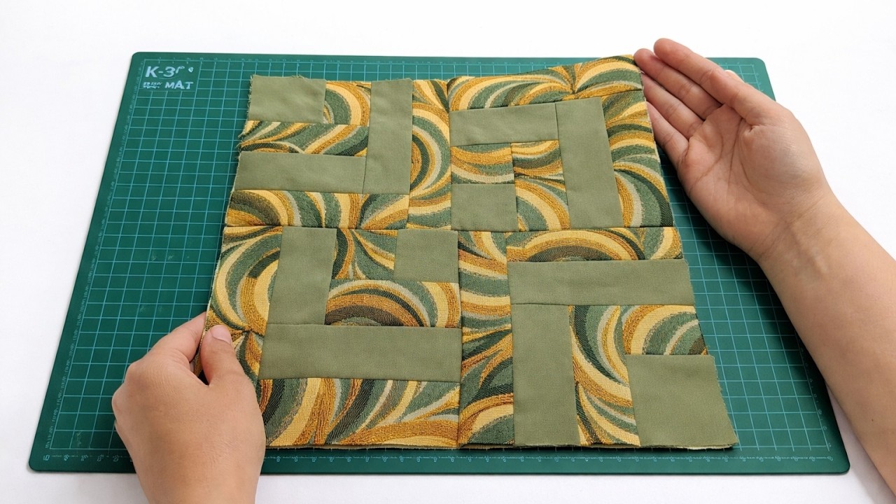 What If Fabric Scraps Turned into a Masterpiece Quilt Block?/2 Simple Quilt Block Ideas💥