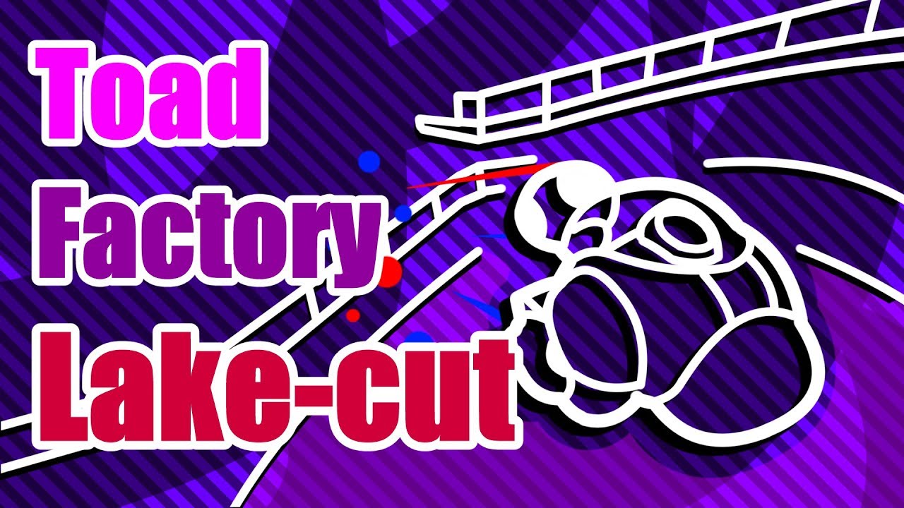 How to do the toad factory lake-cut - Mario Kart Wii