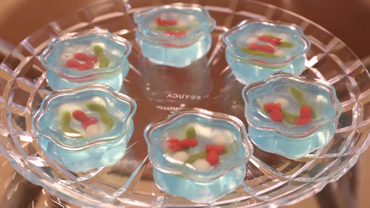 Wagashi Goldfish bowl Making Kit ～和菓子 金魚鉢セット