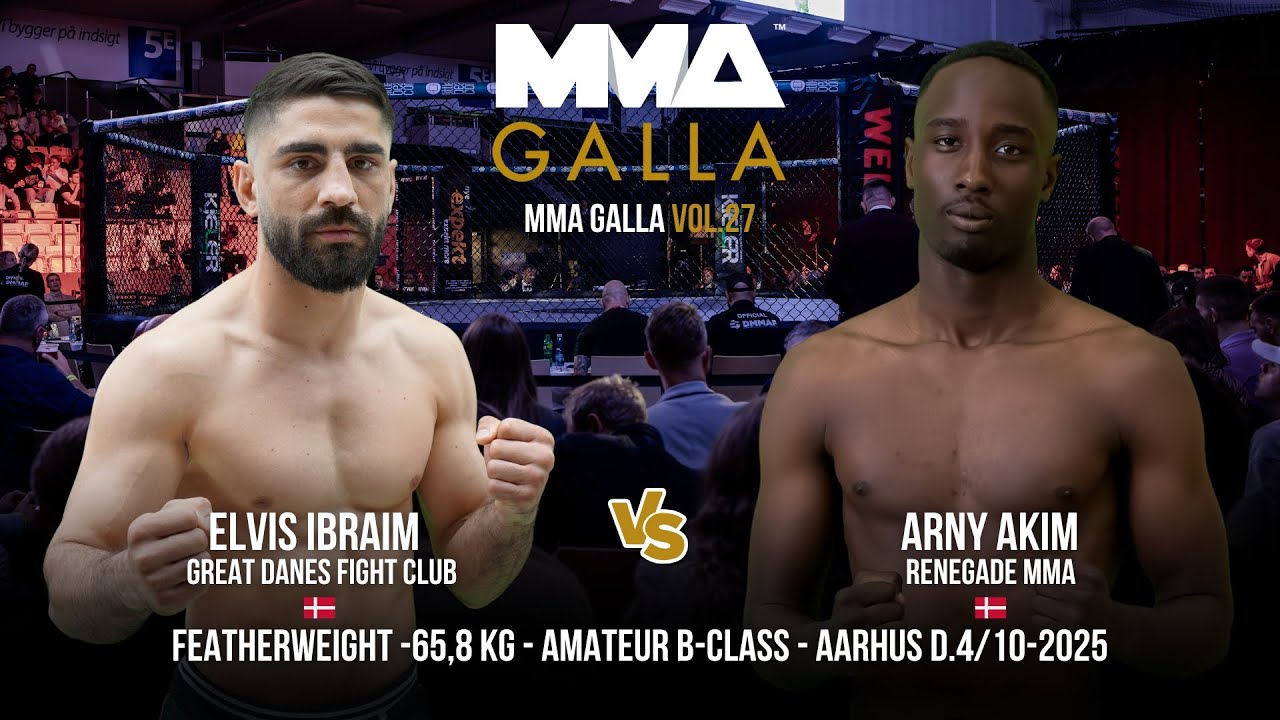 Elvis Ibraim (Great Danes Fight Club - DK) Vs. Arny Akim ( Renegade MMA - DK)