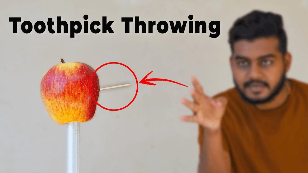 How I learn to Throw Toothpick Fast and Accurately