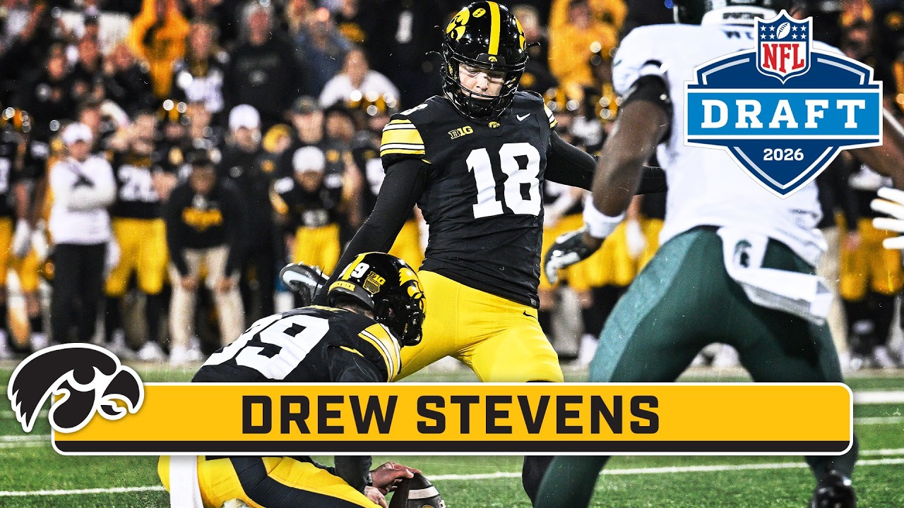 2026 NFL DRAFT HIGHLIGHTS: K Drew Stevens | Iowa Football