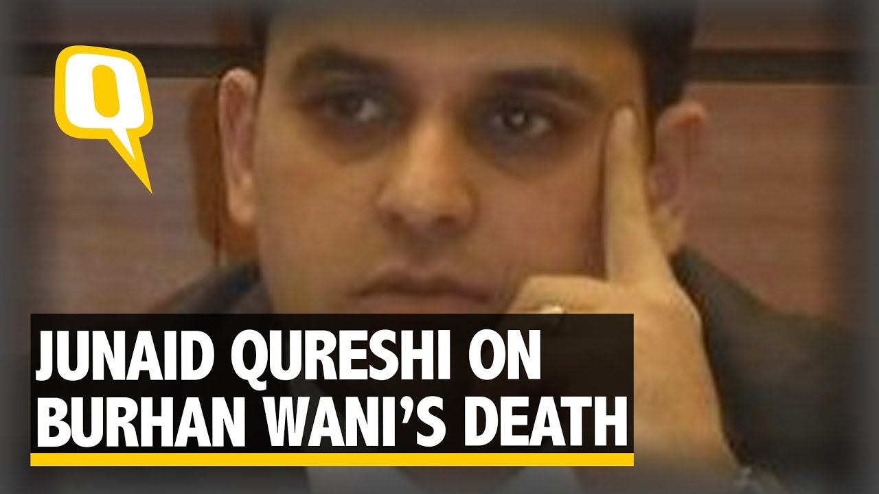 The Quint: Activist Junaid Qureshi Discusses Kashmir After Burhan’s Death